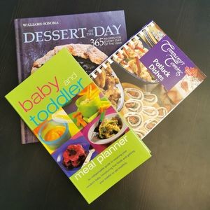 Dessert, Potluck, Baby/Toddler food cookbooks